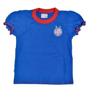Imagem de Camiseta Infantil Bahia Azul Feminina Oficial