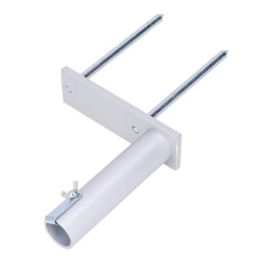 Imagem de Guarda-chuva de praia, liga de alumínio resistente portátil guarda-chuva de praia pilha de âncora de areia adequado para pátios de jardim ao ar livre