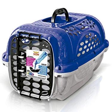 Imagem de Caixa de Transporte Para Cães e Gatos Panther Nº2 - Azul