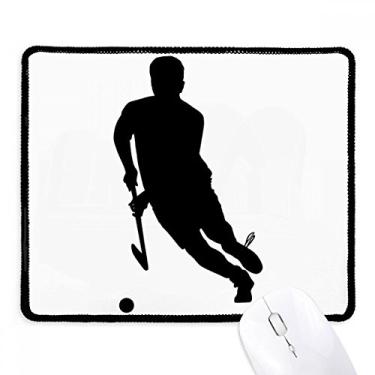 Imagem de Mouse pad de borracha para jogos de hóquei, esportes, corrida, educação física
