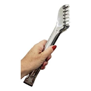 Imagem de Pegador Multiuso de Macarrão Saladas Churrasco em Aço Inox
