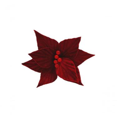 Imagem de Poinsetia Vermelha 20Cm - Fl1535