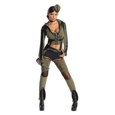 Imagem de Rubie's Costume Co Fantasia feminina Secret Wishes Sucker Punch Âmbar, Verde, M