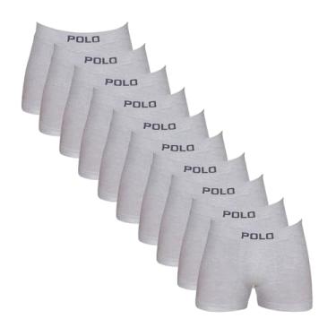 Imagem de POLO STAR, Kit 10 Cueca Boxer Polo 100% Algodão