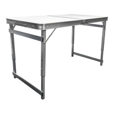 Imagem de Mesa Dobrável Pelegrin PEL-0210b em Metal Vira Maleta