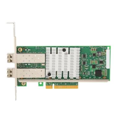 Imagem de Placa de Rede de Servidor 10G PCIe X8, Porta SFP Dupla, Com Chip Intel 82599ES, Placa de Rede LAN SFP PCIe Dupla de 10 Gb, para Windows Server, para Windows, para Linux, para