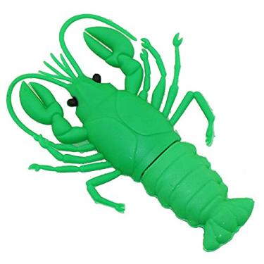 Imagem de 64 GB modelo lagosta USB Flash Drive USB 3.0 dispositivo armazenamento USB Flash Disk USB Drive USB 3.0 Memory Stick USB Stick U Disk Pen Drive USB Flash Memory USB Disk Armazenamento dados - Verde