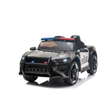 Imagem de Mini Carro De Polícia Elétrico 12V - Hiny Toys