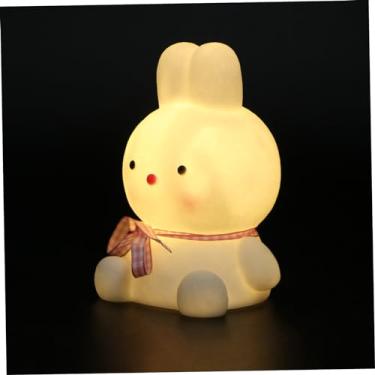 Imagem de HEMOTON 1 Unidade luz noturna lâmpada noturna LED lâmpada decorativa bunny coelho cande...
