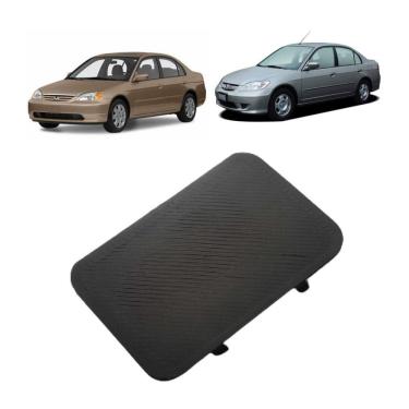 Imagem de Tampa Macaneta Interna Porta Hon Civic 2001 2002 2003 2004 2005 2006 Lx Ex Tampinha Acabamento