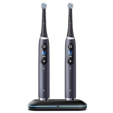 Imagem de Galvanox Dual Electric Toothbrush Charger for OralB iO Series 7/8/9/10 - USB Powered Magnetic Charging Base with LED Indicator (Replacement for Braun Oral-B iO Toothbrushes)