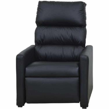 Imagem de Poltrona Reclinável do Papai Matrix Turin em tecido sued - Preto
