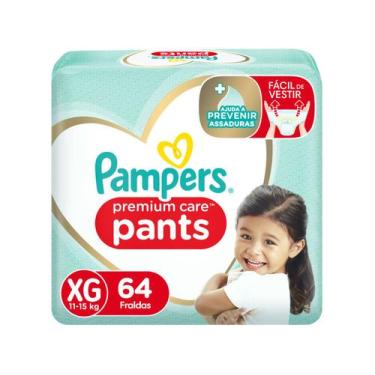 Imagem de Fralda Pampers Premium Care Pants Calça Tam. Xg - 11 A 15Kg 64 Unidade