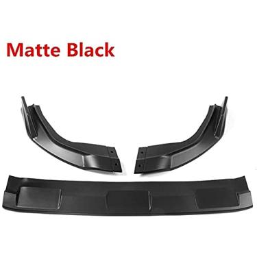 Imagem de 3 peças kit de separadores de carroceria de para-choque dianteiro para Toyota RAV4 2019 2020 2021 2022