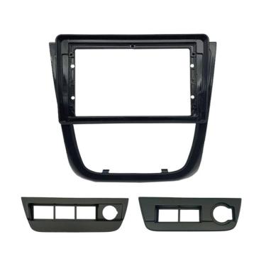 Imagem de Moldura 9  Flutuante VW Gol Rallye e Saveiro Cross G5 Black Piano (Chinês) - Fiamon(5976)