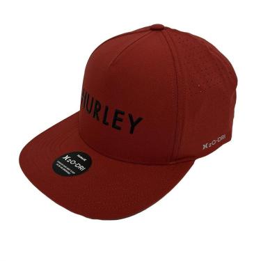 Imagem de Boné Hurley Aba Reta Flat Rubber Imp Juvenil WT24-Masculino