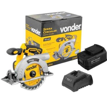 Imagem de Serra Circular Vonder Iscv 1831 Com 1 Bateria Dwt 2.0 Ah 18V