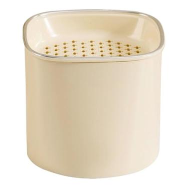 Imagem de Lixeira de Mesa de Plástico Mini Lixeira, Design de Drenagem Multifuncional, Escritório, Sala de Estar, Uso Doméstico