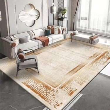 Imagem de Tapetes leves de luxo para sala de estar, moderno, corredor, sofá, tapetes laterais, decoração, casa, grande, tapete de chão, quarto, vestiário, sem fiapos, 4.120 x 200 cm, 47 x 78,7 pol.