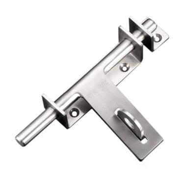 Imagem de IEUDNS Fechadura de porta deslizante com trava de ferrolho para vários cenários, trava de portão resistente, trava de janela para banheiro, garagem, uso