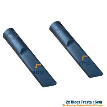 Imagem de Kit 2 Bicos Fresta 15cm Aspiradores de pó 32mm ( Não Serve Linha Verti