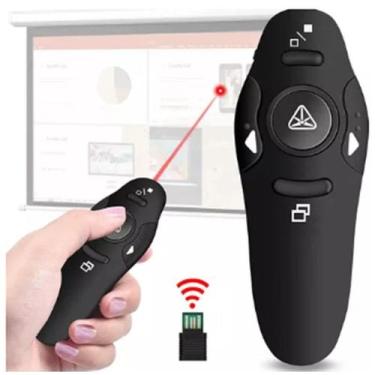 Imagem de Passador De Slides S/ Fio Caneta conector Usb - A.R Variedades MT