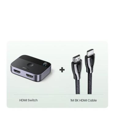 Imagem de Divisor UGREEN hdmi 8k 60hz 4k 120hz 2 em 1 para Fora para Tv - ElaSho
