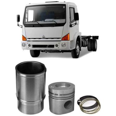 Imagem de Kit Motor Camisa Pistão Anel Motor MWM 6.12 Agrale 8500 Vw 9 150 Mahle