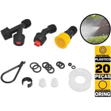 Imagem de Kit Jogo De Bicos E Ducha P/ Pulverizador Costal Agrícola 6247200014 -