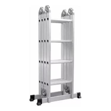 Imagem de Escada Articulada De Alumínio 16 Degraus - Gardenlife