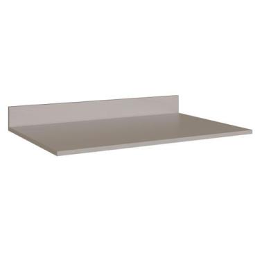 Imagem de Tampo para Balcão 80 Cm Fumê - Quiditá Móveis, Moderno, Cinza