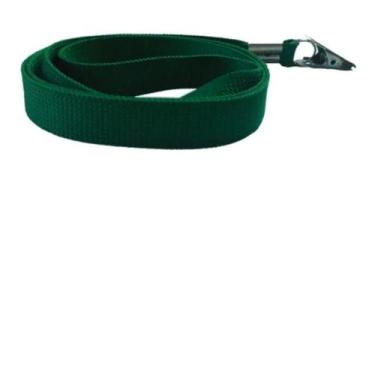 Imagem de Kit Cordão Para Presilha De Crachá Verde 20 Unidades - Acp