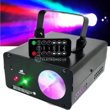 Imagem de Laser Holografico RGBW Controle Remoto Bivolt Dj Iluminação Efeito TB1