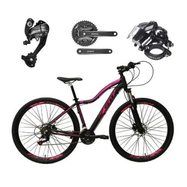 Imagem de Bicicleta Feminina aro 29 Ksw Mwza 27v Câmbios Shimano Altus Freios Hi