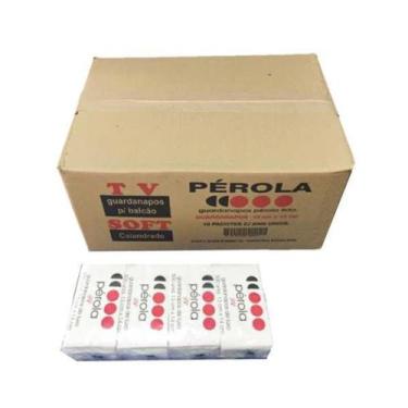 Imagem de Guardanapos TV 13x14cm Folhas Simples Para Lanchonetes, Bares, Restaur