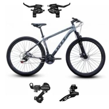 Imagem de Bicicleta 29 Gti Roma Mtb Aluminio Off Road 21v Shimano Freio à Disco 