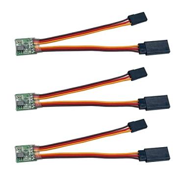 Imagem de 3Pcs Universal RC Servo Signal Reverser Rotation Inverter 5.0-6.0v Steering Gear Reverser for JR Futaba Aircraft Airplane Steering Gear RC Airplane Car Boat and Any Servos
