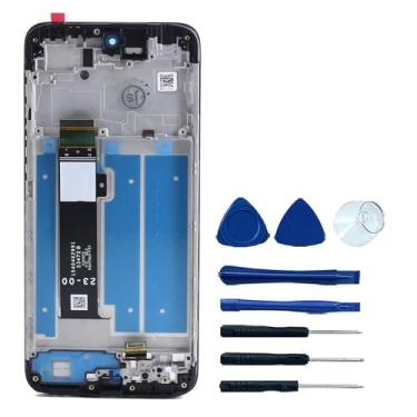 Imagem de Ygpmoiki Para Motorola Moto G Play 2024 XT2413 XT2413-1 XT2413-2 XT2413V Tela LCD Touch Screen Digitalizador Assembléia com Substituição de Moldura 16.5 cm