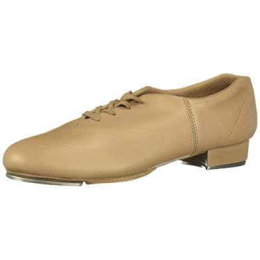 Imagem de Capezio Tic Tap Toe Ballet Shoe (Bebê/Criança pequena), Carmel, 8.5 Wide Toddler