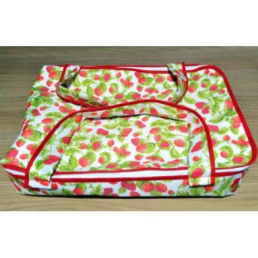 Imagem de Porta Assadeira Térmica Moranguinhos - Arte & Tear