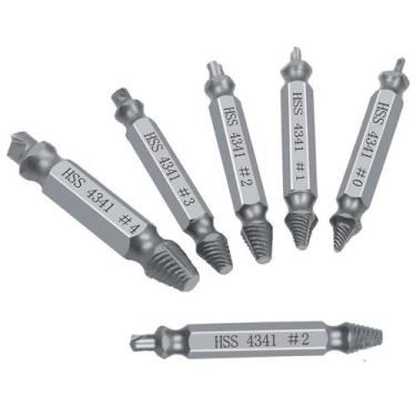 Imagem de Jogo 6 Extrator Saca Parafuso Quebrado Danificado 2 A 12 Mm - SteelToo