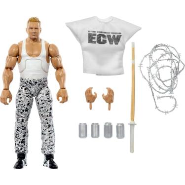 Imagem de Mattel WWE Elite Action Figure & Accessories, 6-inch Collectible The Sandman with 25 Articulation Points, Life-Like Look & Swappable Hands