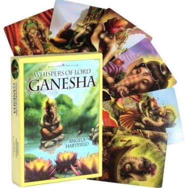 Imagem de Whispers of Lord Ganesha Oracle Deck Oráculo Sussurros Do Senhor Ganes