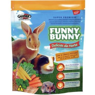 Imagem de Ração Funny Bunny Delícias da Horta 500grs - Alisul