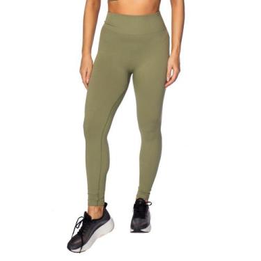 Imagem de Legging Feminina Sea Surf Sem Costuras Levanta Bumbum Verde, Verde, G