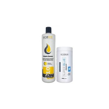 Imagem de Ecosix OX 10 Volumes e Super Blue Premium Pó Descolorante 500 gr