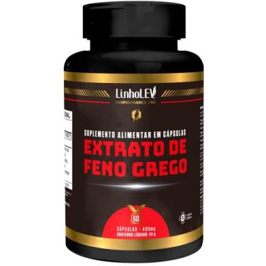 Imagem de Feno-Grego Extrato Premium Saponinas 60 cápsulas 400mg - LinhoLev
