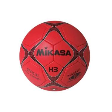 Imagem de Bola de Handebol Official H3 Vermelha Mikasa, Vermelho