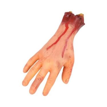 Imagem de Adereços de Halloween: Braço, Mão e Pé Mortos - Decoração para Casa As