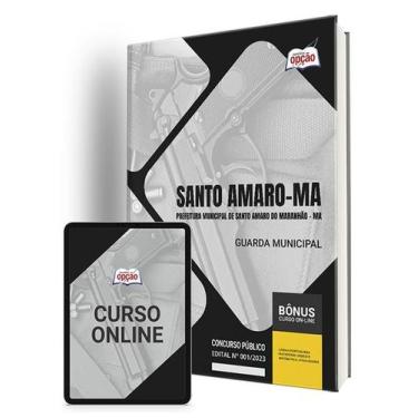 Imagem de Apostila Prefeitura de Santo Amaro - MA 2024 - Guarda Municipal